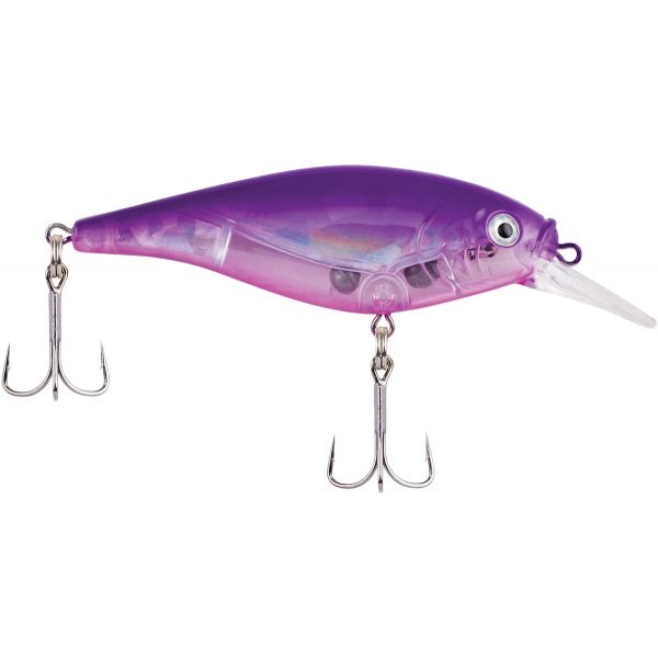 Berkley Flicker Shad Shallow - 2in - Flashy Purple Candy