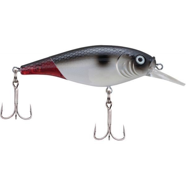 Berkley Flicker Shad Shallow - 2in - Firetail Red Tail