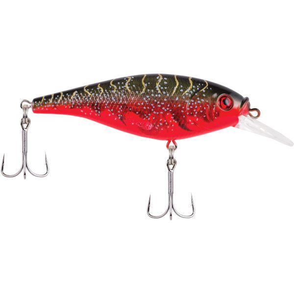 Berkley Flicker Shad Shallow - 2in - Red Tiger