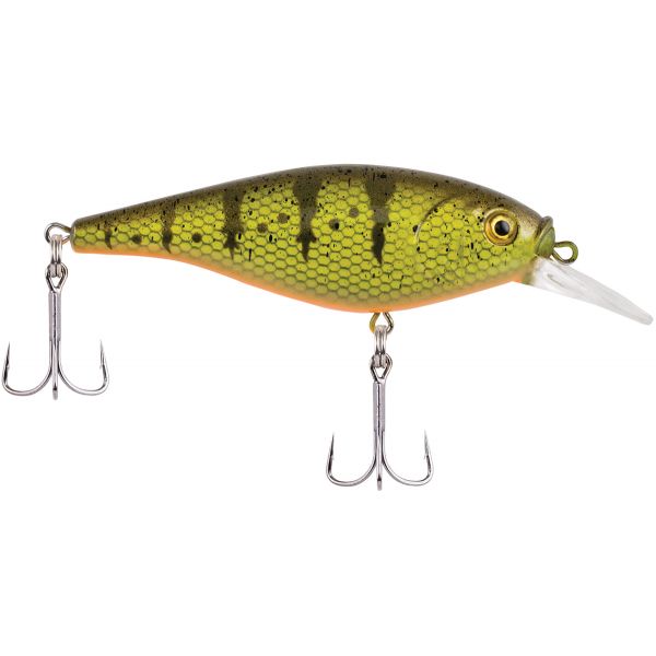 Berkley Flicker Shad Shallow - 2in - Yellow Perch