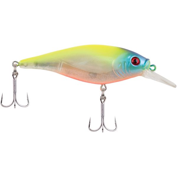 Berkley Flicker Shad Shallow - 2-3/4in - Flashy Chartreuse