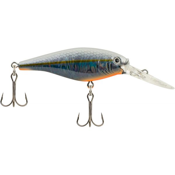 Berkley Flicker Shad - 3-1/2in - Slick Black Pearl