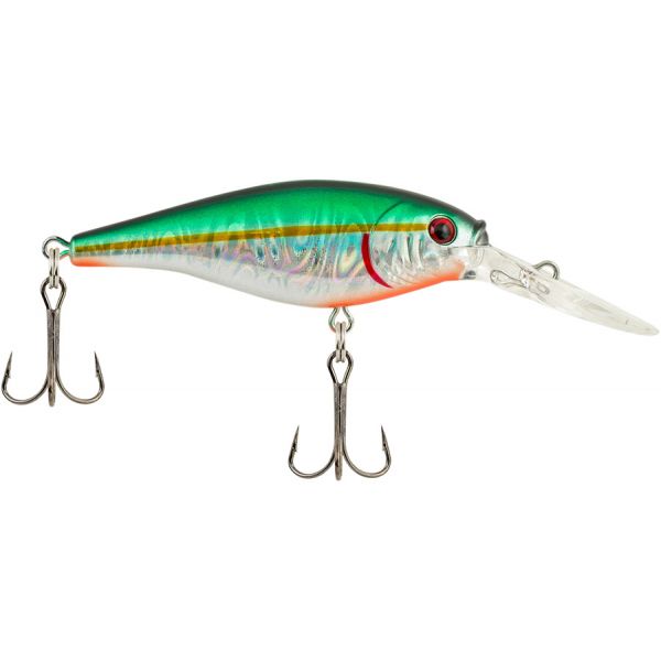 Berkley Flicker Shad - 3-1/2in - Slick Green Alewife