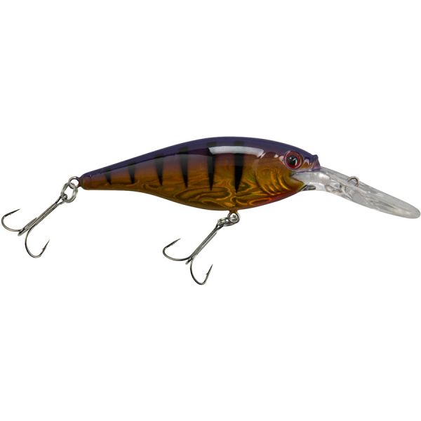 Berkley Flicker Shad - 3-1/2in - Slick Purple Bengal