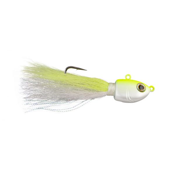 Berkley Fusion19 Bucktail - 1oz - White Chartreuse