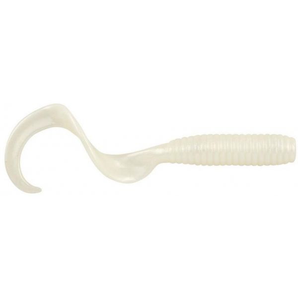 Berkley Gulp! Alive Freshwater Grub - Half Pint - Pearl White