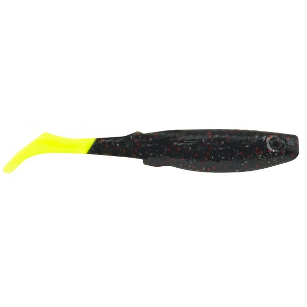 Berkley Gulp! Saltwater Paddleshad - 3in - Pint - Morning Glory/Chartreuse