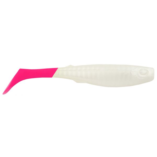 Berkley Gulp! Saltwater Paddleshad - 3in - Pint - Pearl White/Pink