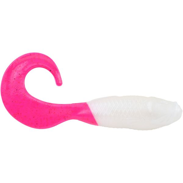 Berkley Gulp! Alive 5in Swimming Mullet - 1 Pint - Pearl White/Pink