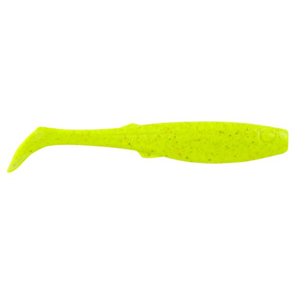 Berkley Gulp! Saltwater Paddleshad - 4in - Half Pint - Chartreuse