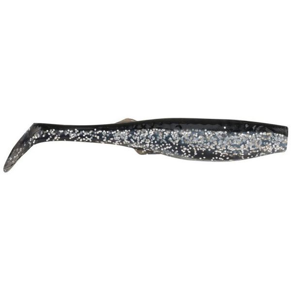 Berkley Gulp! Freshwater Paddleshad - 3in - Black Silver