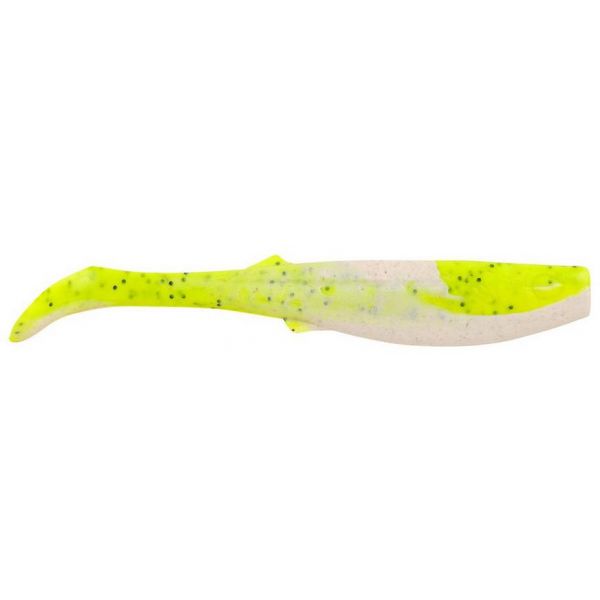 Berkley Gulp! Freshwater Paddleshad - 3in - Chartreuse Pepper Neon