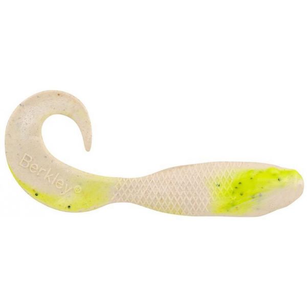 Berkley Gulp! Minnow Grub - 2in - Chartreuse Pepper Neon