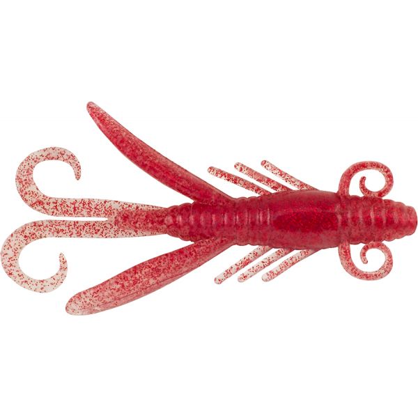 Berkley Gulp! Saltwater Bulky Hawg - Clear Red Fleck