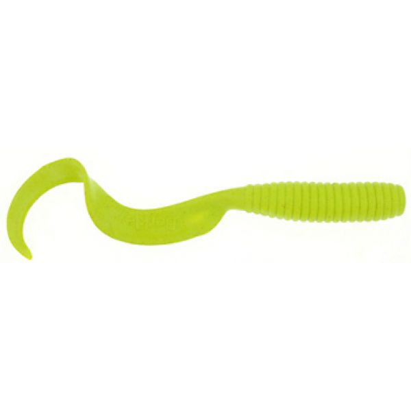 Berkley Gulp! Saltwater Grub - 4 in. - Chartreuse