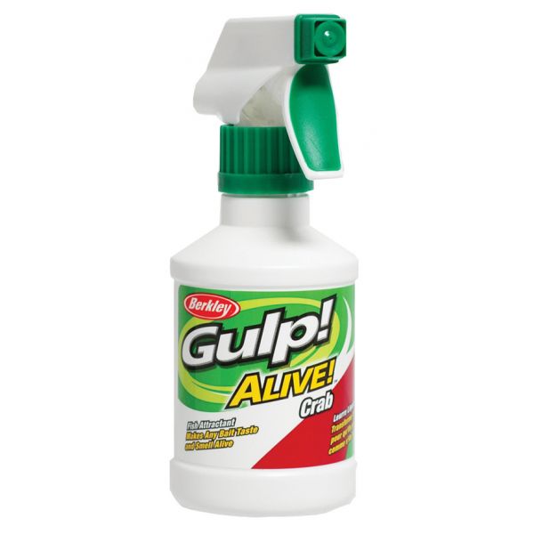 Berkley GSP8-CB Gulp Alive Crab Scented Attractant Spray