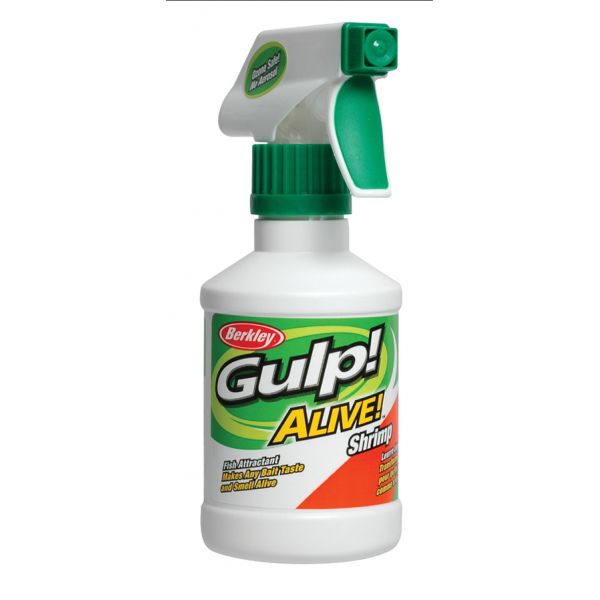 Berkley GSP8-SHP Gulp Alive Shrimp Scented Attractant Spray