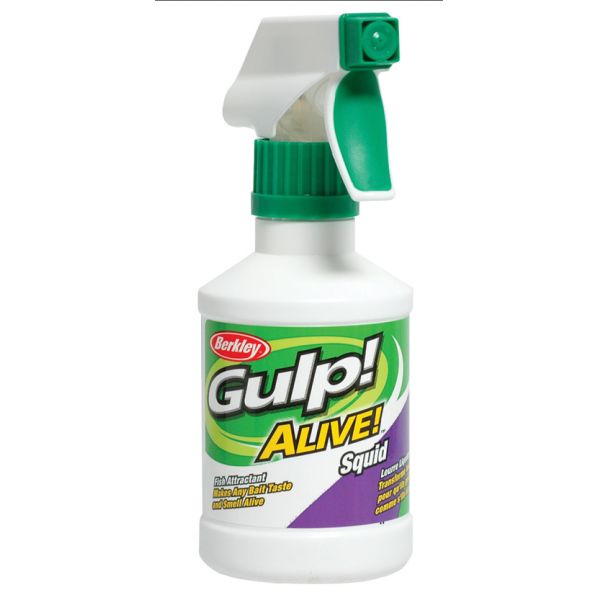 Berkley GSP8-SQ Gulp Alive Squid Scented Attractant Spray