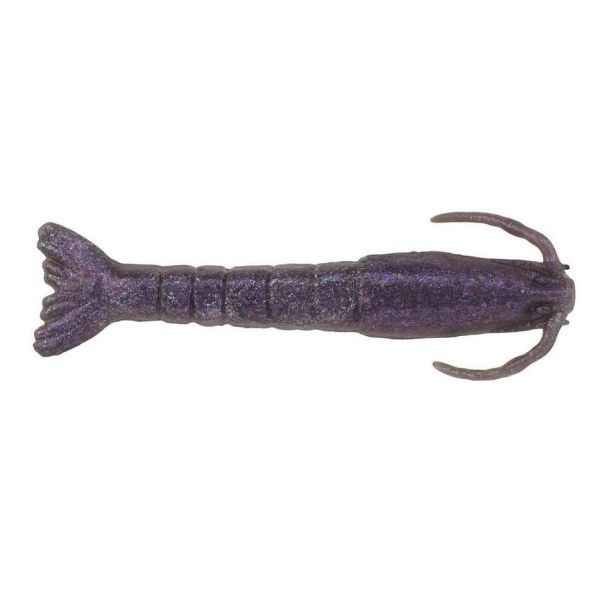 Berkley Gulp! Saltwater Shrimp - 4in - Purple Chrome