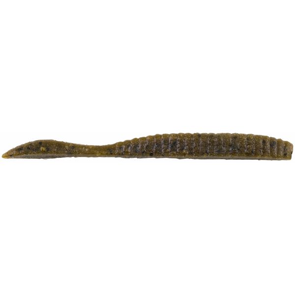 Berkley Maxscent Flat Worm - Green Pumpkin