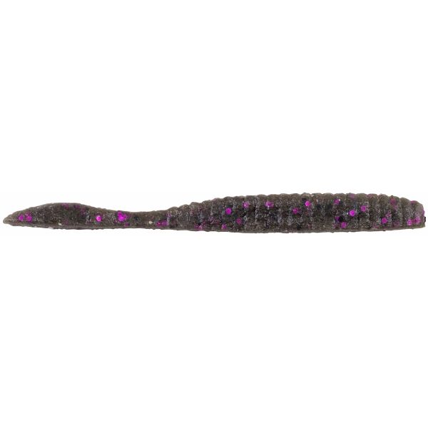 Berkley Maxscent Flat Worm - Smoke Black Purple