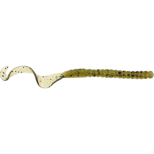 Berkley Powerbait Power Worm Soft Bait - 7in Watermelon Red Glitter