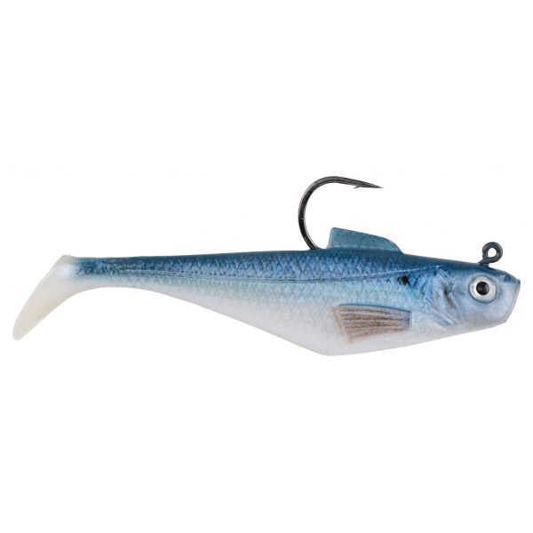 Berkley Powerbait Pre-Rigged Swim Shad - 2in - HD Blueback Herring