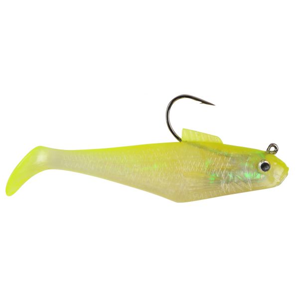 Berkley Powerbait Pre-Rigged Swim Shad - 2in - Shiner Chartreuse