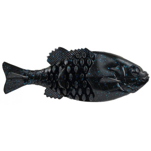 Berkley PowerBait Gilly Swimbait - 110mm - Black Blue Fleck