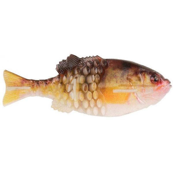 Berkley PowerBait Gilly Swimbait - 110mm - HD Yellow Perch