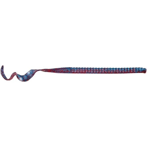 Berkley Powerbait Power Worm - 12in - Fire/Ice