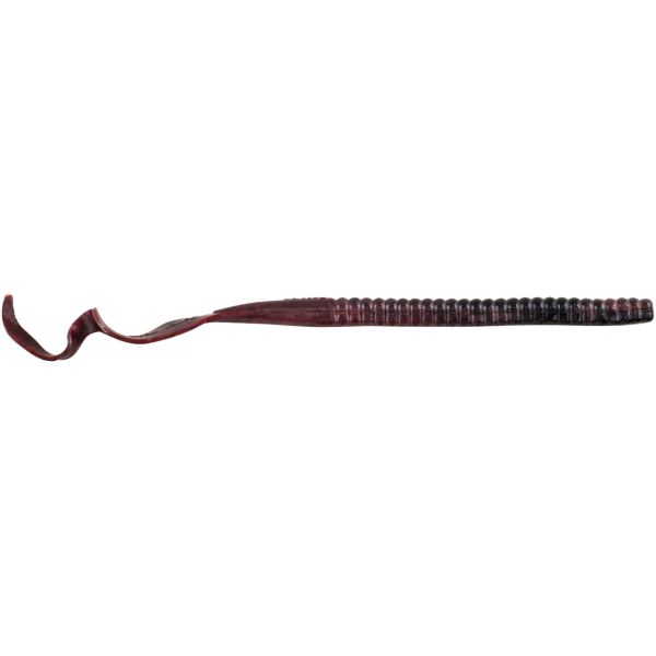 Berkley Powerbait Power Worm - 12in - Red Shad