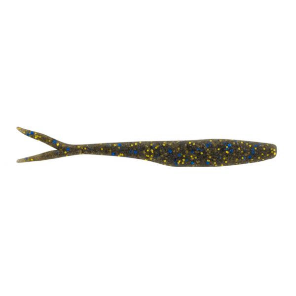 Berkley Powerbait Maxscent Flatnose Minnow - Smoke Black Blue Gold