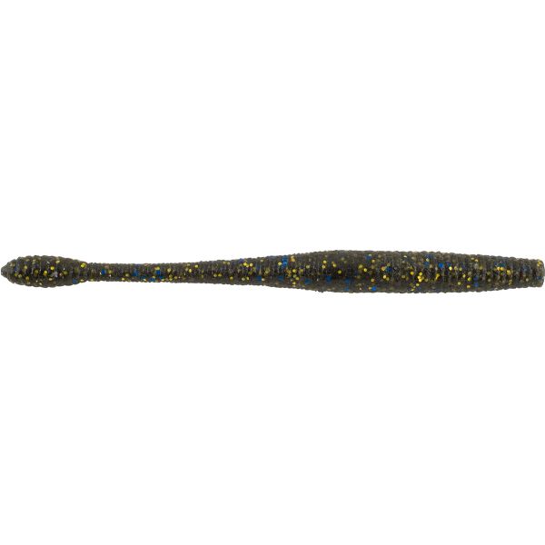 Berkley Powerbait Maxscent Hit Worm - Smoke Black Blue Gold