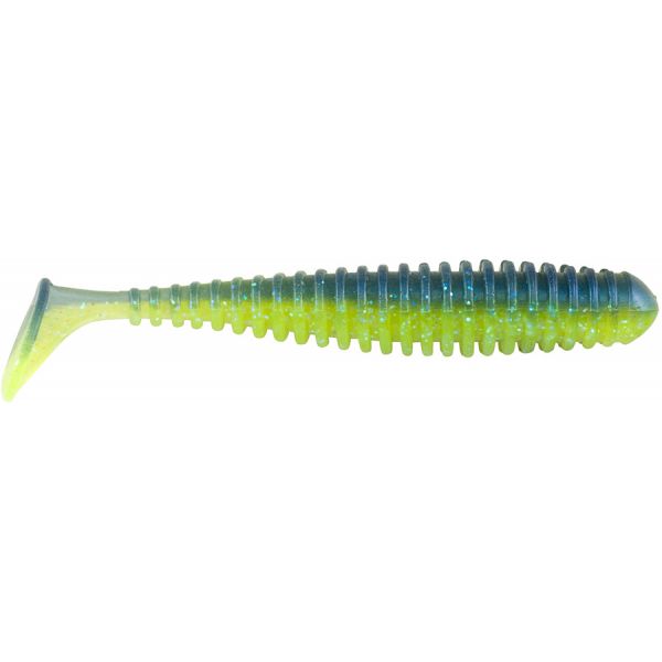 Berkley Powerbait Power Swimmer - 2.8in - Electric Blue Chartreuse