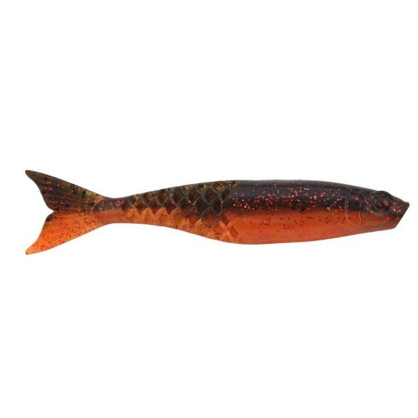 Berkley PowerBait PowerStinger - 3.5in - Watermelon Copper/Orange w/Red