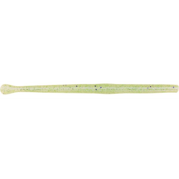 Berkley Powerbait Straight Money Worm - 5in - Skeet's Chartreuse Shad