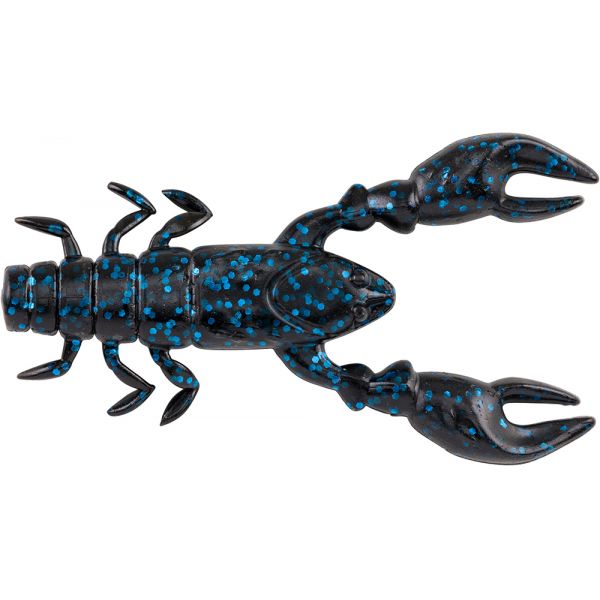 Berkley Powerbait The Champ Craw - Black Blue Fleck