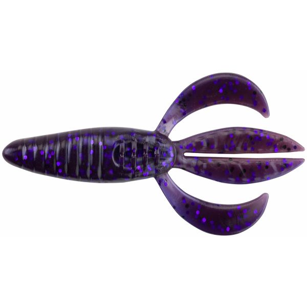 Berkley Powerbait Pit Boss - 5in - Purple Pumpkin Red