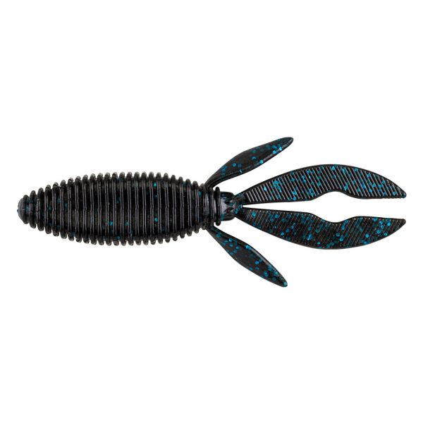 Berkley Powerbait Bunker Hawg - Black Blue Fleck