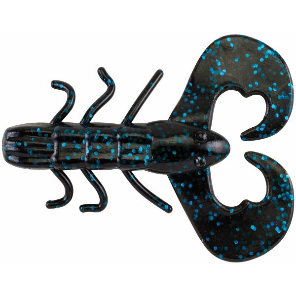 Berkley Powerbait Chigger Bug - Black Blue Fleck