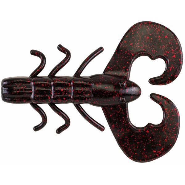 Berkley Powerbait Chigger Bug - Black Red Fleck