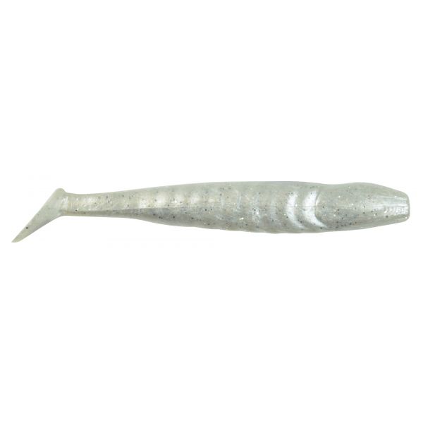 Berkley Powerbait Grass Pig 3.5in - Pearl White Silver Fleck