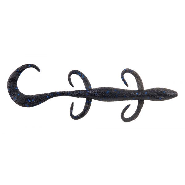 Berkley Powerbait Maxscent Lizard - Black Blue Fleck