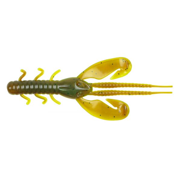 Berkley Power Bait Rocket Craw - Breen-Clear Chartreuse