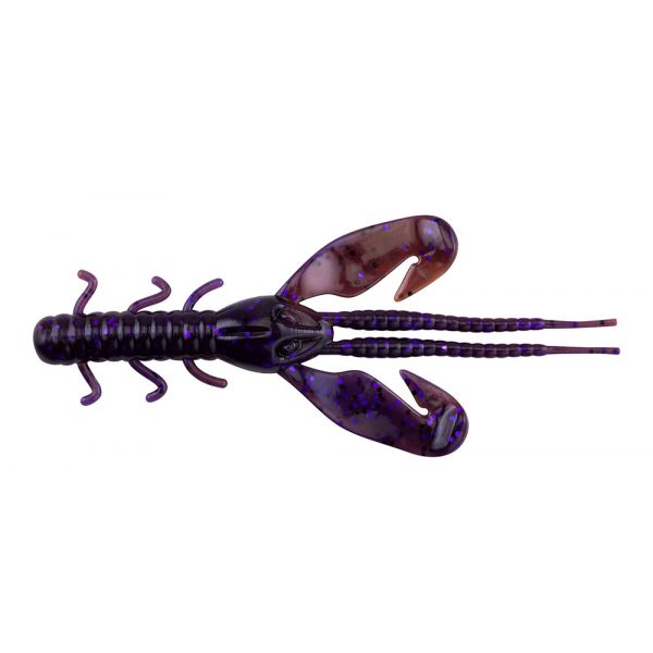 Berkley Power Bait Rocket Craw - Purple Pumpkin Red