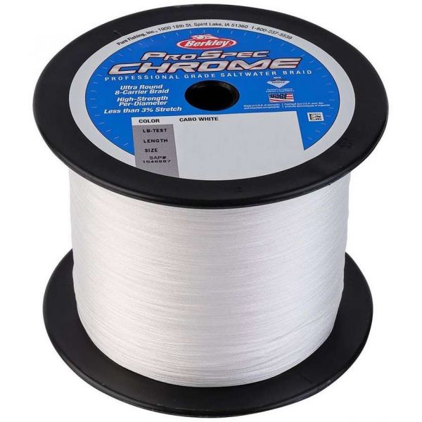 Berkley ProSpec Chrome Premium Saltwater Braid - 2500yd - 130lb/200lb