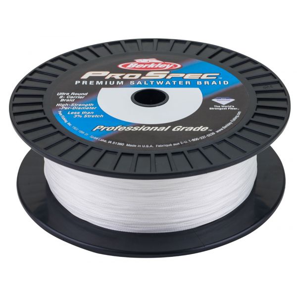 Berkley ProSpec Premium Saltwater Braid - 100 lb x 500 yd - Cabo White