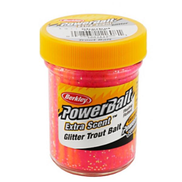 Berkley STBGSB PowerBait Glitter Trout Bait - Sherbet