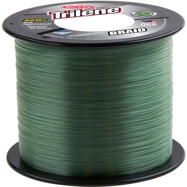 Berkley Trilene Braid Professional Grade 20-50lb 1500yds Moss Green